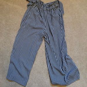 gingham pants